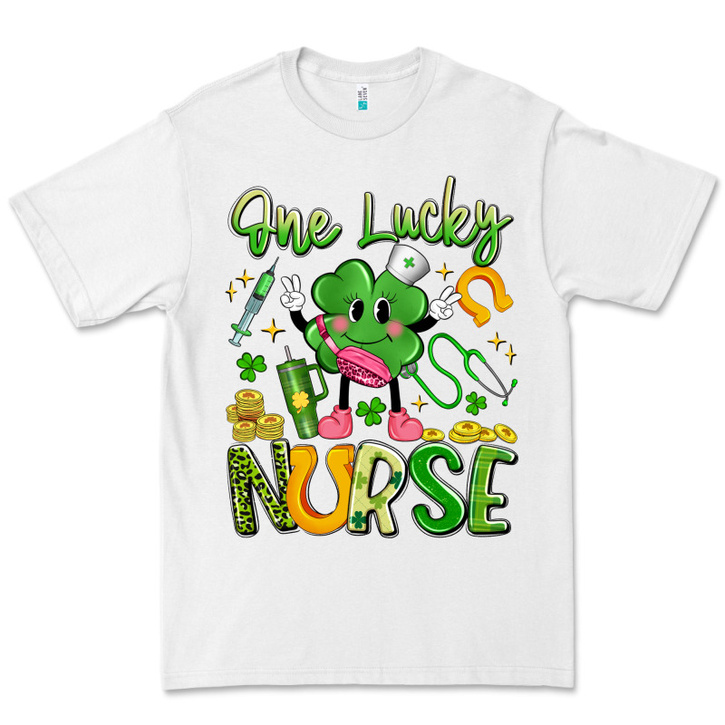 One Lucky Nurse Premium Tee by Artiststas | Teevron