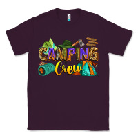 Plum camping crew Classic Tee - Zillion Design Studio