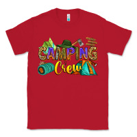 Red camping crew Classic Tee - Zillion Design Studio
