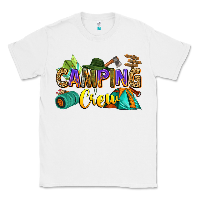 Camping Crew Classic Tee by Zillion Design Studio | Teevron