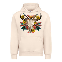 Sandshell aztec western bull skull Urban Hoodie - NancyCooperArtShop