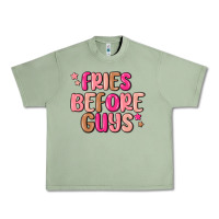 Oil Green fries before guys Urban Heavy Tee - MaliasSmallBusiness