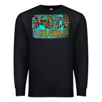 Black rodeo mom Premium Sweatshirt - JahusDesignShop