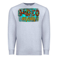 Heather Grey rodeo mom Premium Sweatshirt - JahusDesignShop