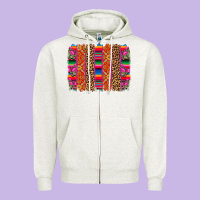 Mexico Brushstrokes Zipper Hoodie Designed By Cts Tumbler Store