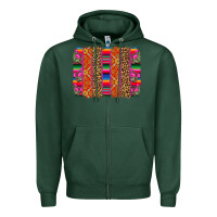 Sports Green mexico brushstrokes Zipper Hoodie - CTS Tumbler Store