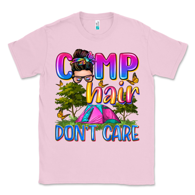 Camp Hair Don't Care Classic Tee by Zillion Design Studio | Teevron