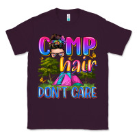 Plum camp hair don't care Classic Tee - Zillion Design Studio