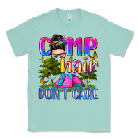 Seafoam camp hair don't care Classic Tee - Zillion Design Studio