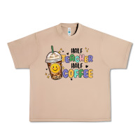 Burro half teacher half coffee Urban Heavy Tee - MaliasSmallBusiness