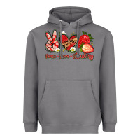 Storm peace love strawberry Heavyweight Hoodie - Artiststas