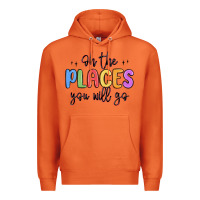 Carrot oh the places you will go Premium Hoodie - MaliasSmallBusiness