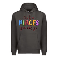 Smoke oh the places you will go Premium Hoodie - MaliasSmallBusiness