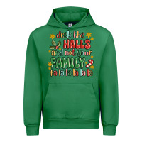 Emerald deck the halls and not your family fa la la la laa Urban Hoodie - MaliasSmallBusiness