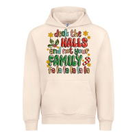 Sandshell deck the halls and not your family fa la la la laa Urban Hoodie - MaliasSmallBusiness