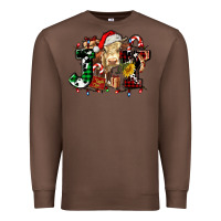 Chestnut joy and cow christmas candies and letters Premium Sweatshirt - AdoDesignShop