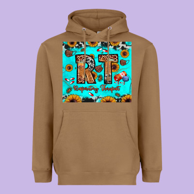 Rt Respiratory Therapist Heavyweight Hoodie Designed By Jahusdesignshop