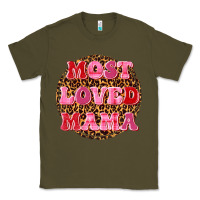 Army Green most loved mama Classic Tee - texasbilliewilder