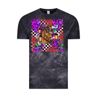 Cloud Black halloween horse Vintage Tee - BarkalooDesign