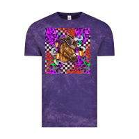 Cloud Purple halloween horse Vintage Tee - BarkalooDesign