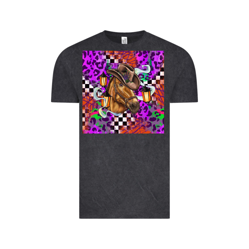 Halloween Horse Vintage Tee by BarkalooDesign | Teevron