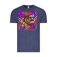 Vintage Denim halloween horse Vintage Tee - BarkalooDesign