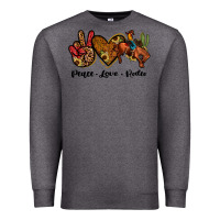 Charcoal Heather peace love rodeo Premium Sweatshirt - JahusDesignShop