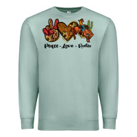 Seafoam peace love rodeo Premium Sweatshirt - JahusDesignShop