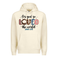 Sandshell for god so loved the world Premium Hoodie - MaliasSmallBusiness