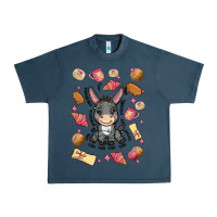 Midnight Navy mi donkey mexican concha Urban Heavy Tee - MaliasSmallBusiness