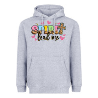 Heather Grey spirit lead me Heavyweight Hoodie - Artiststas