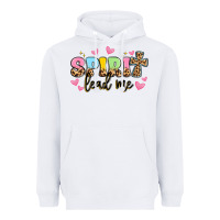 White spirit lead me Heavyweight Hoodie - Artiststas