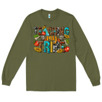 Army Green teaching my Long Sleeve Tee - texasbilliewilder