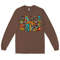 Chestnut teaching my Long Sleeve Tee - texasbilliewilder