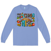 Colony Blue teaching my Long Sleeve Tee - texasbilliewilder