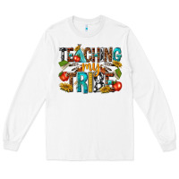 White teaching my Long Sleeve Tee - texasbilliewilder