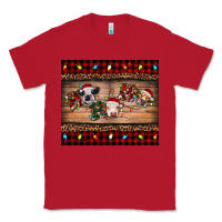 Red hohoho christmas cows Classic Tee - RanaPortraitStore