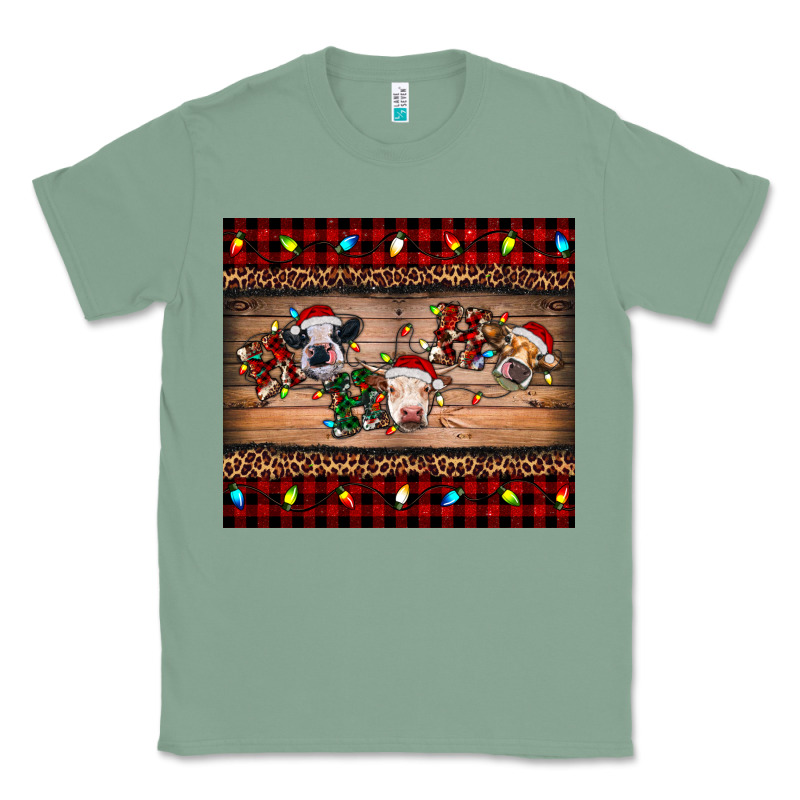 Hohoho Christmas Cows Classic Tee by RanaPortraitStore | Teevron