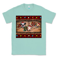 Seafoam hohoho christmas cows Classic Tee - RanaPortraitStore