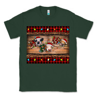 Sports Green hohoho christmas cows Classic Tee - RanaPortraitStore