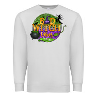 Dove Grey bad witch vibes Premium Sweatshirt - BundleAndBundleShop