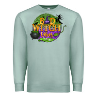 Seafoam bad witch vibes Premium Sweatshirt - BundleAndBundleShop