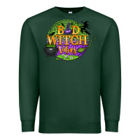 Sports Green bad witch vibes Premium Sweatshirt - BundleAndBundleShop