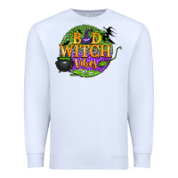 White bad witch vibes Premium Sweatshirt - BundleAndBundleShop