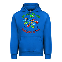 Cobalt i'm fine it's fine everything is fine Urban Hoodie - MaliasSmallBusiness