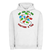 Pigment Lunar Rock i'm fine it's fine everything is fine Urban Hoodie - MaliasSmallBusiness