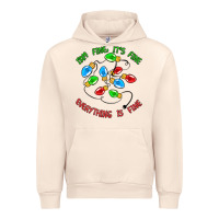 Sandshell i'm fine it's fine everything is fine Urban Hoodie - MaliasSmallBusiness