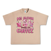 Burro my sleigh runs on coffee Urban Heavy Tee - MaliasSmallBusiness