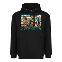 Black lpn licensed practical nurse Heavyweight Hoodie - JahusDesignShop