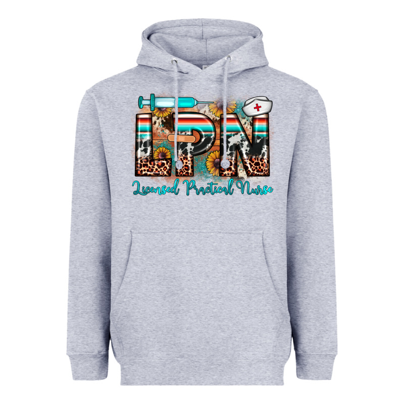 Lpn Licensed Practical Nurse Heavyweight Hoodie by JahusDesignShop | Teevron
